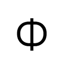 Φ